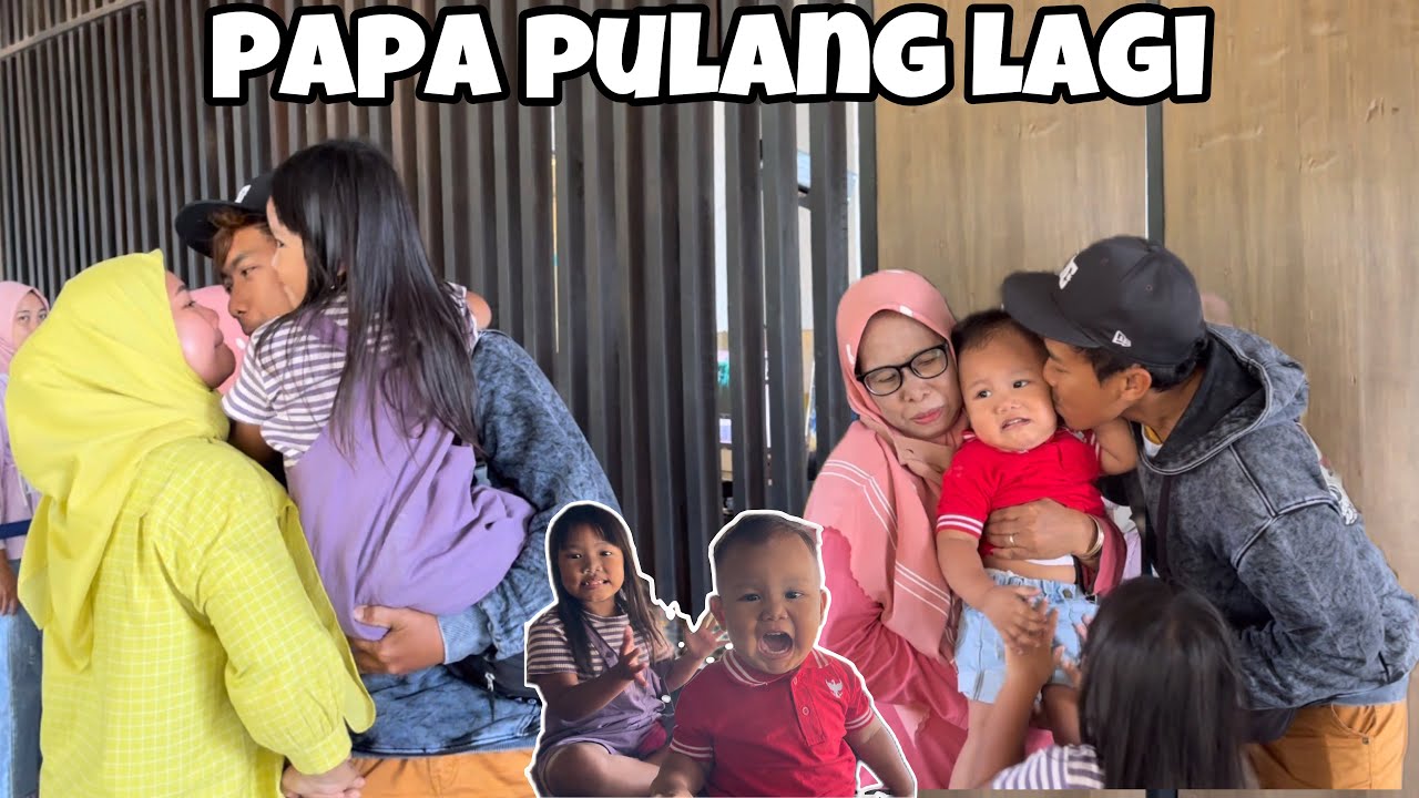 JEMPUT SUAMI DI BANDARA⁉️kalau kangen pulang‼️