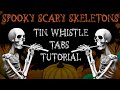 Spooky Scary Skeletons - Tin Whistle Tabs Tutorial