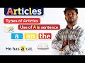 Grammar Foundation class All Exam Basic Hindi to English learning skills|| Article||types||Part||