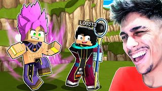 NOVA SÉRIE 𝗗𝗘 DRAGON BALL DUPLAS no MINECRAFT POCKET EDITION !! Dragon Ball Guerra 𝗘𝗣.  1  ‹ Ine ›