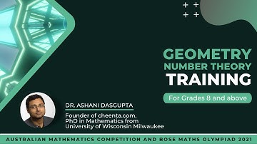Geometry - Number Theory Training | For Grades 8 & above | Australian Math Competition & BMO 2021