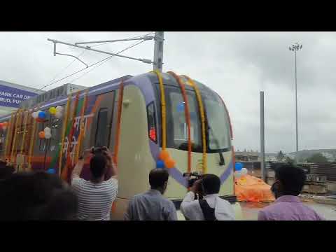 First trial run of Pune Metro held on Vanaz-Ramwadi route