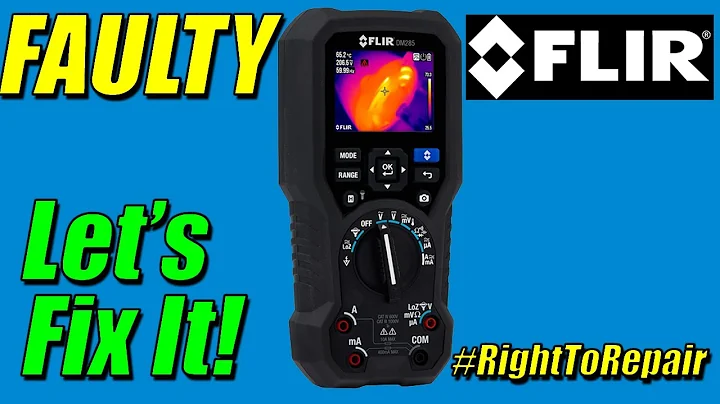 FLIR Thermal Imaging Camera Multimeter - Teardown & Repair! - DayDayNews