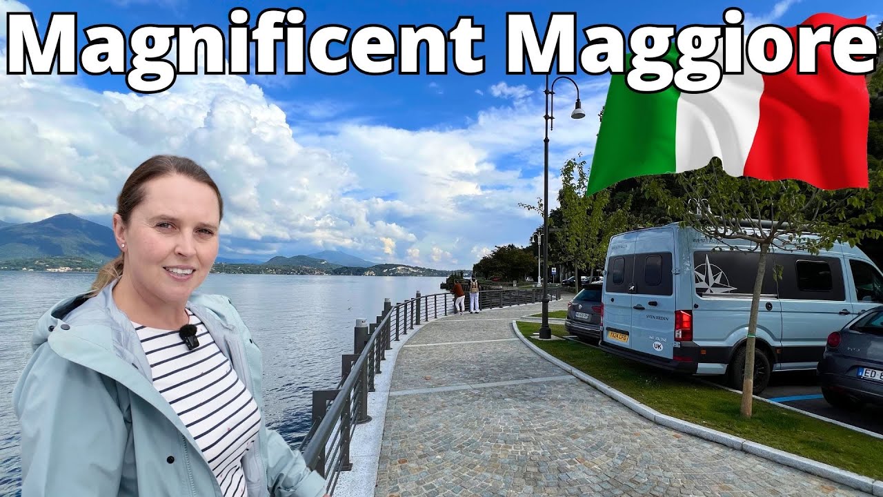 Удивительный кемпинг на озере Маджоре в Каннеро: Camping Lido! Путешествие на кемперване Euro!