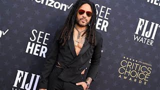 Lenny Kravitz Talks Wedding Speech for Zoe and Critics Choice Nomination