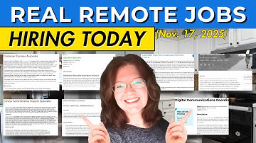 7 REAL Remote Jobs Hiring Now (Little Experience and Decent Pay)