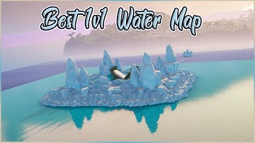 How to make one of THE BEST 1v1 water maps in Fortnite