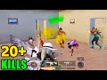 20 KILLS IN PUBG MOBILE BGMI FULL RUSH GAMEPLAY IN SCHOOL APARTMENT
