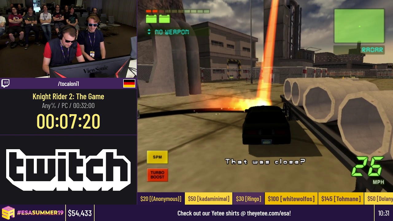 Knight Rider 2: The Game [Any%] by tocaloni1 - 