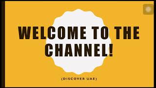Welcome To My New Channel Intro Video Discover Uae