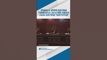 Polemik Sistem Pemilu: Tahun 2009 MK Memulai Sistem Terbuka secara Murni, Kini Dirubah Jadi Tertutup