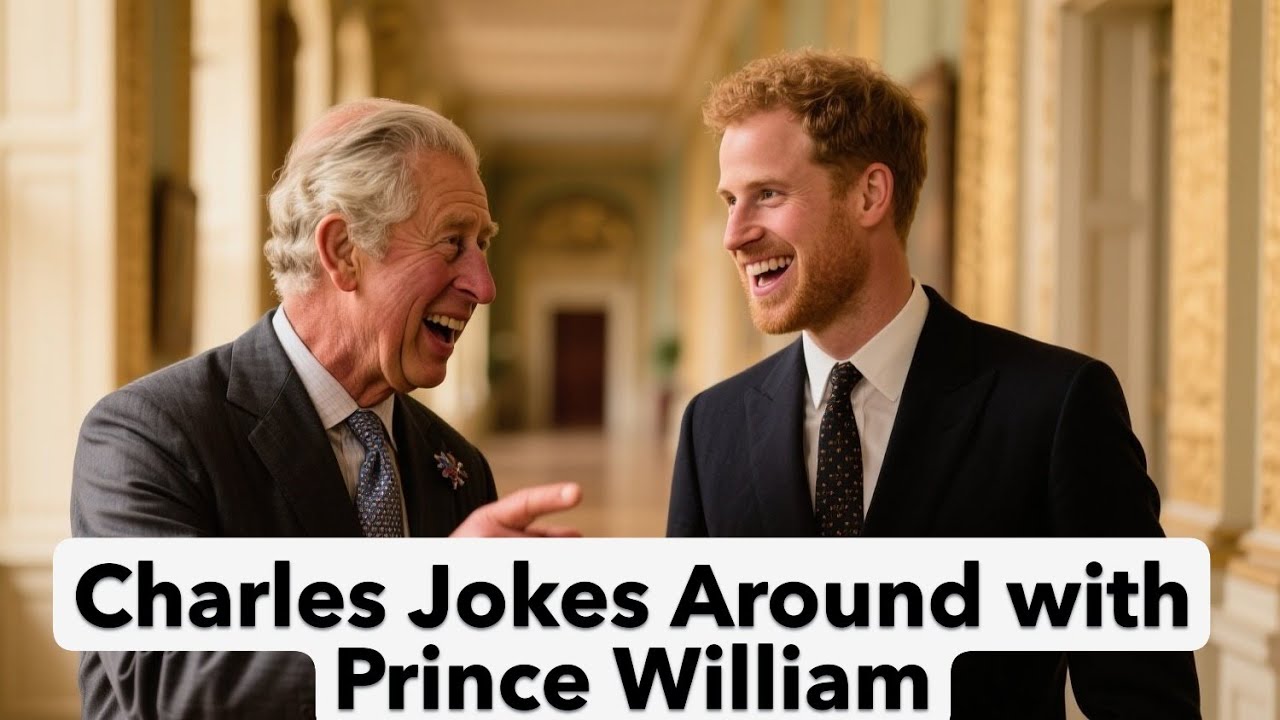 Called “Buff,” Prince Charles Jokes Around with Prince William | Emotional Stories |