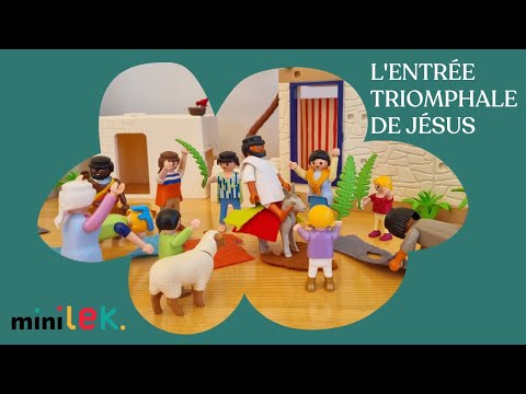 L'entrée triomphale de Jésus - Histoire Biblique Playmobil
