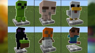 Famous Minecraft tutorial : 5+ Cute Mini Mobs builds #minecraft #viralvideos Net Worth