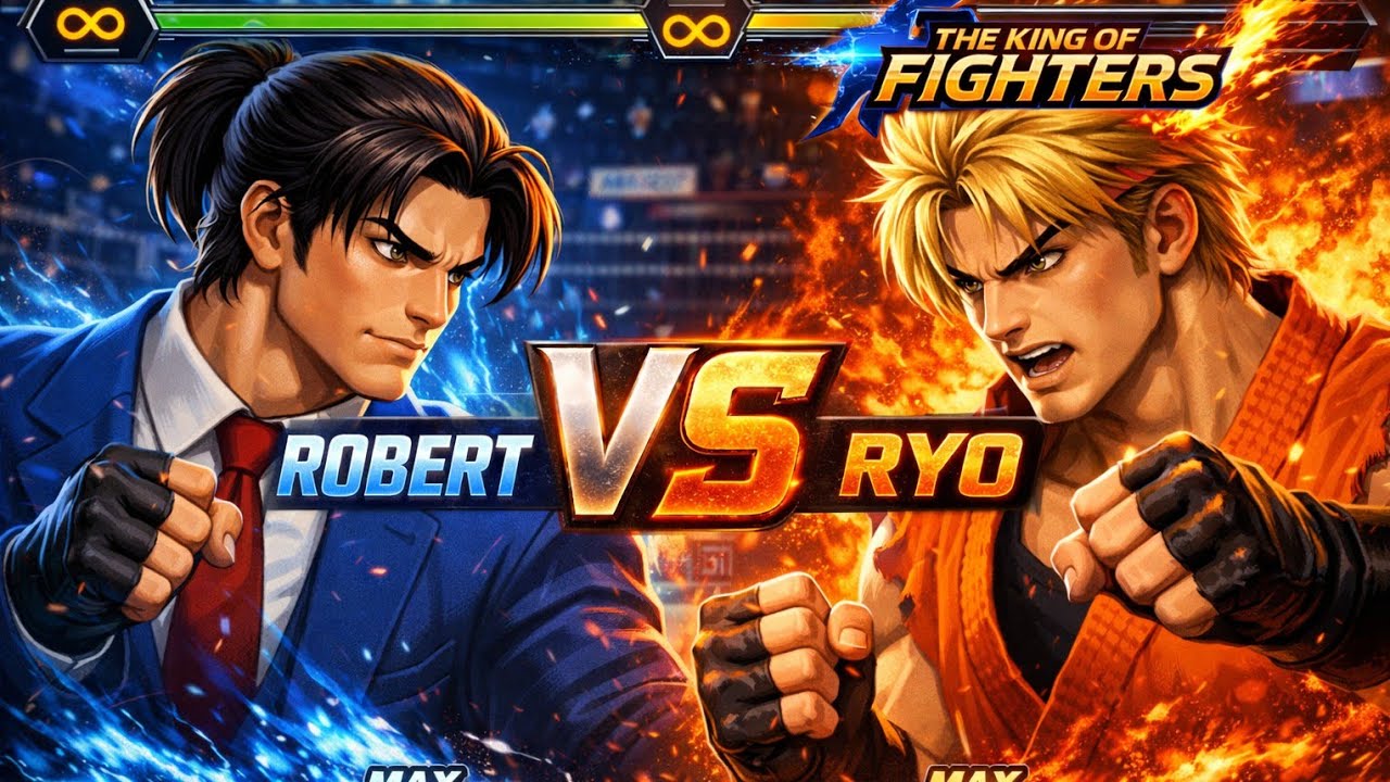 Ryo Vs Robert -- The king of fighters 