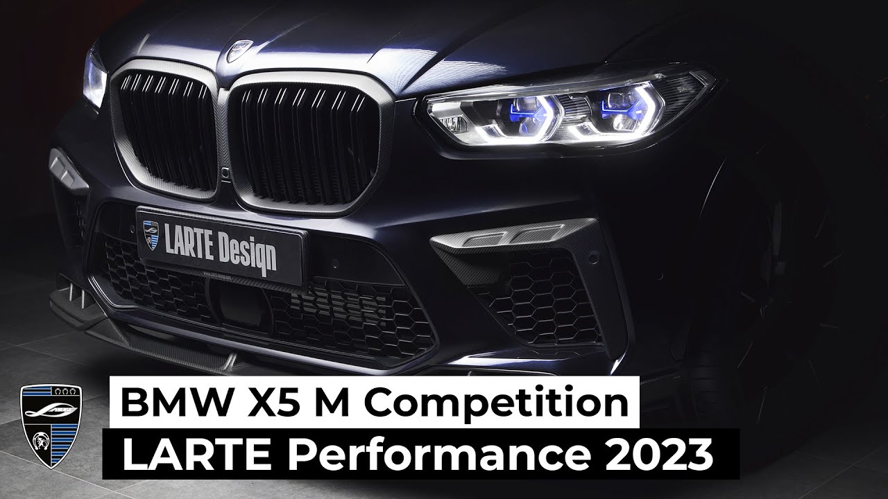 BMW X5M COMPETITION Carbon fiber LARTE Performance body kit 