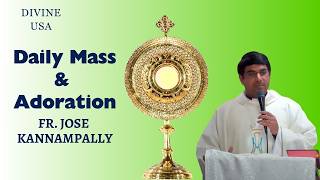 LIVE: June 3, 2026 | DIVINE USA  | HOLY MASS & ADORATION | FR. JOSE KANNAMPALLY VC