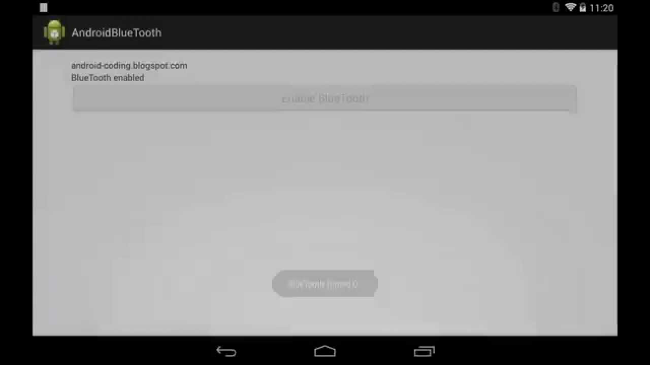 Check BlueTooth Status And Enable It Using Intent Of BluetoothAdapter check-bluetooth-status-and-enable-it-using-intent-of-bluetoothadapter