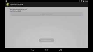 Check BlueTooth status, and enable it using Intent of BluetoothAdapter.ACTION_REQUEST_ENABLE