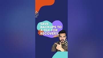 How to Backup Your Database in MySQL