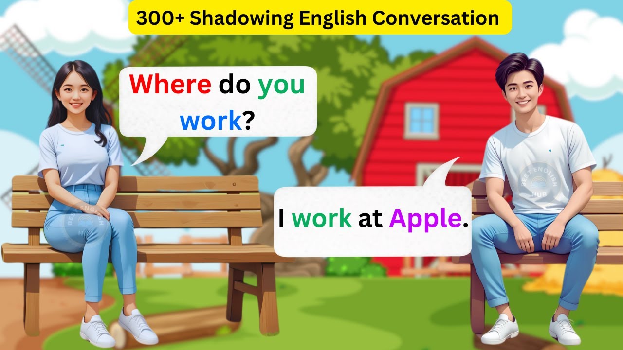 Shadowing English Speaking Practice Daily English Conversations Best ...