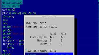 append one string at the end of another string(similar to strcat)