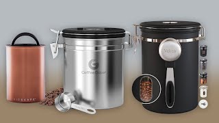 Top 5 Best Coffee Storage Containers Of 2025 Best Airtight Coffee Containers Review Best Canister