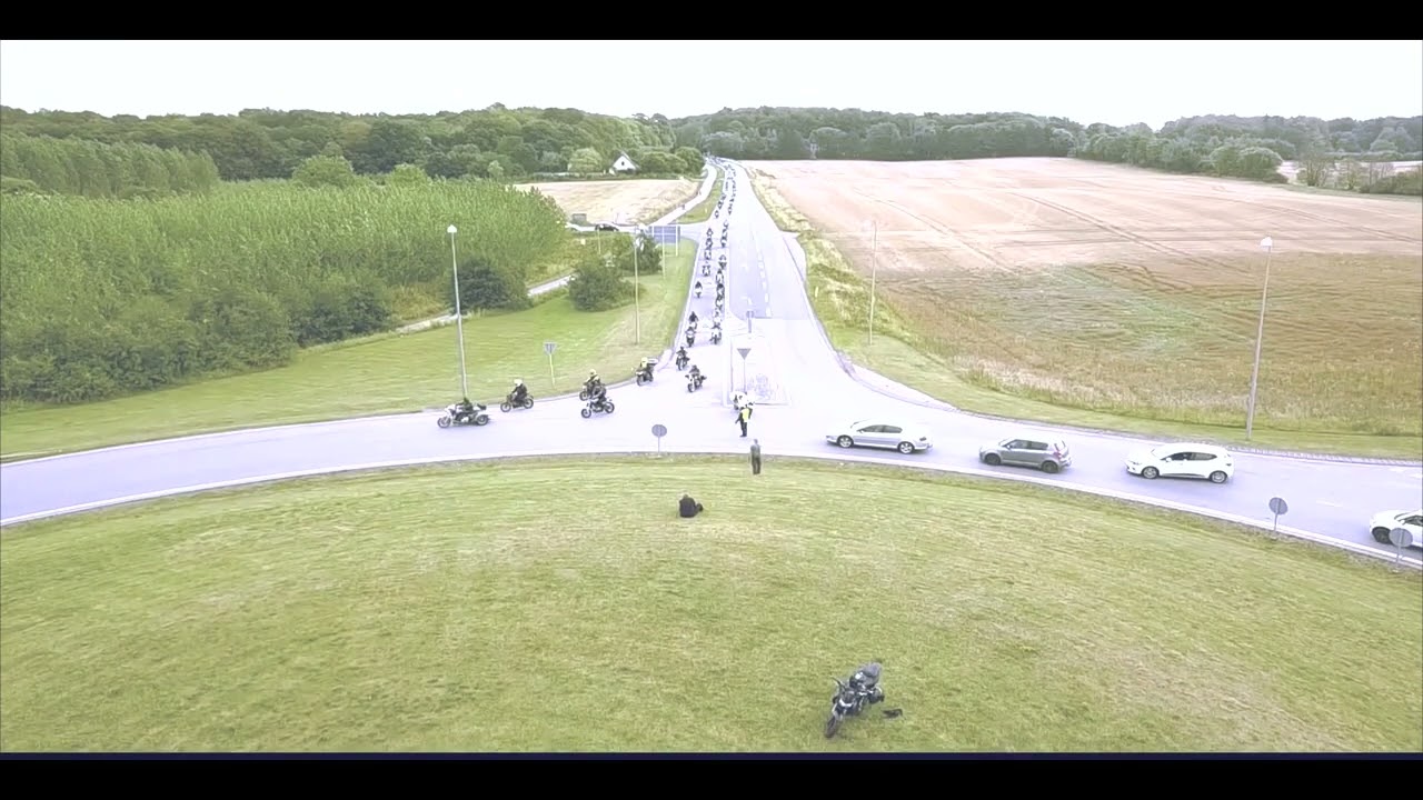 Fionas konfirmationskørsel i Næstved D24/8-24 med over 1000 motorcykler i kortegen