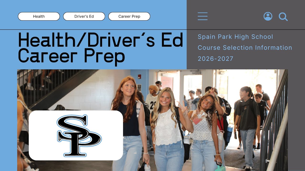Changes to Health/Driver's Ed & Career Prep- Course Selection 2026-2027