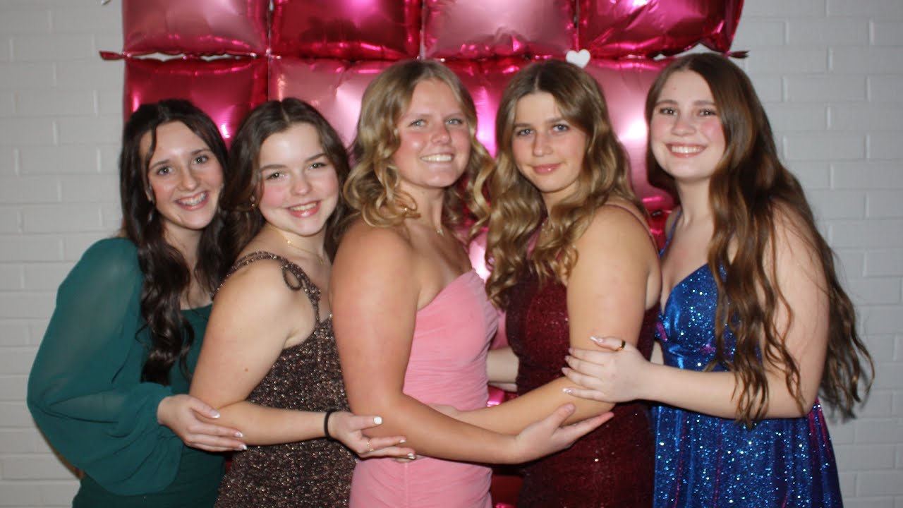 Get ready with me for our school dance! 🪩 