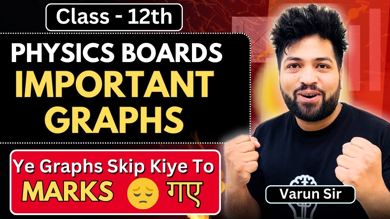Important Graphs of Class 12 Physics 2026 🔥 ये Skip किया तो Regret होगा!