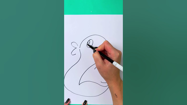 Drawing with a 2 🦆 We Make a Super Cute Duckling! ✍️😍