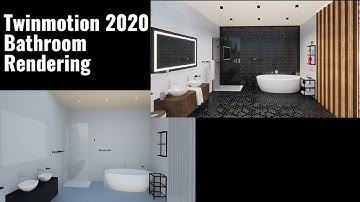 Twinmotion 2020.2 - Quick bathroom/interior rendering