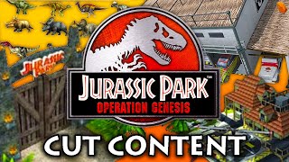 Removed Content From Jurassic Park Operation Genesis