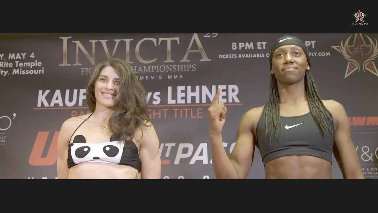 Julia Avila vs. Marciea Allen - Weigh-in Face-Off - (Invicta FC 29) - /r/WMMA
