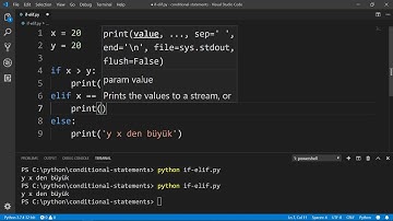 Python - Koşullu Durum Blokları 2