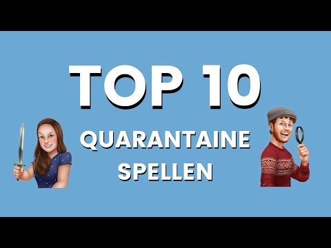 Video: De 9 Beste Bordspellen Om In Quarantaine Te Spelen