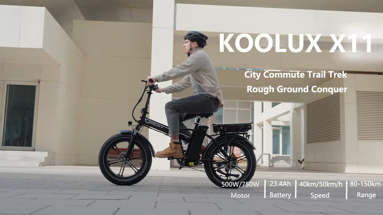 KOOLUX X11 Electric Bike — 500W/750W motors, hydraulic brakes (KOOLUX Official)