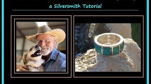 How to Make a True Stone Inlay Ring - a Silversmith Tutorial