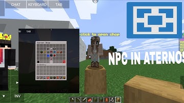 HOW TO CREATE NPC IN ATERNOS FULL PROCESS | ZNPCS PLUGIN SHOP CLICK TO OPEN SHOP #viral 