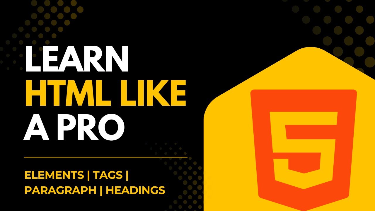 HTML Tags and Elements Tutorial বাংলা | Tags Elements | Shakhawat ...