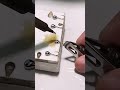 Stainless Steel Fishhook Tin Handle Making Process #shorts