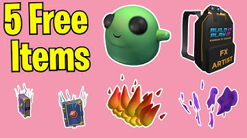 All 5 Codes To Get 5 FREE Roblox items (Roblox Build It Play It Game)