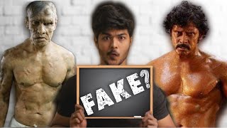 Actor Vikrams Body Transformation In I - Real Or Fake? Ysis