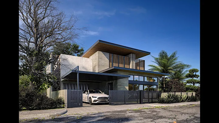 SketchUp Vray 6  EXTERIOR  #60 Dome Light + HDRI