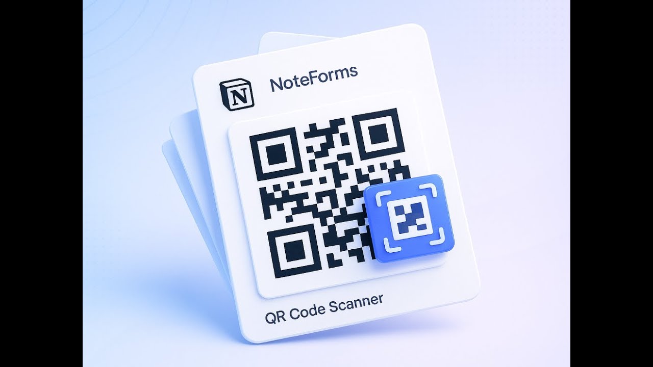 How to Add a QR Code Scanner to Your Form in NoteForms? - YouTube