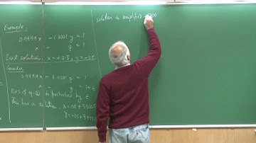 Lecture06_PartA: Ill-Conditioned Equations(Finite Element Methods for Fluid Dynamics-Sanjay Mittal)