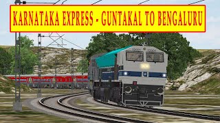 Guntakal to KSR Bengaluru - 303 Km Loco Pilot Duty in Train Simulator indianrailways