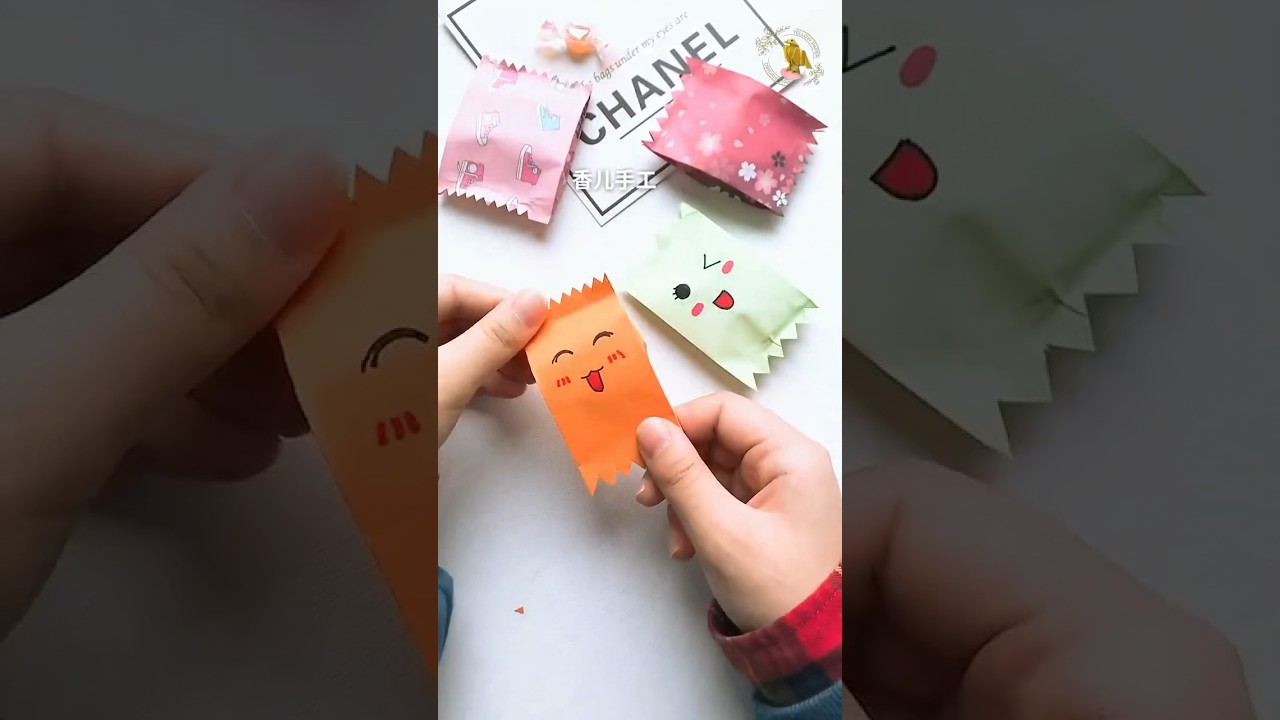 Easy Origami Cute Candy - Paper Creative Craft for Your kids 