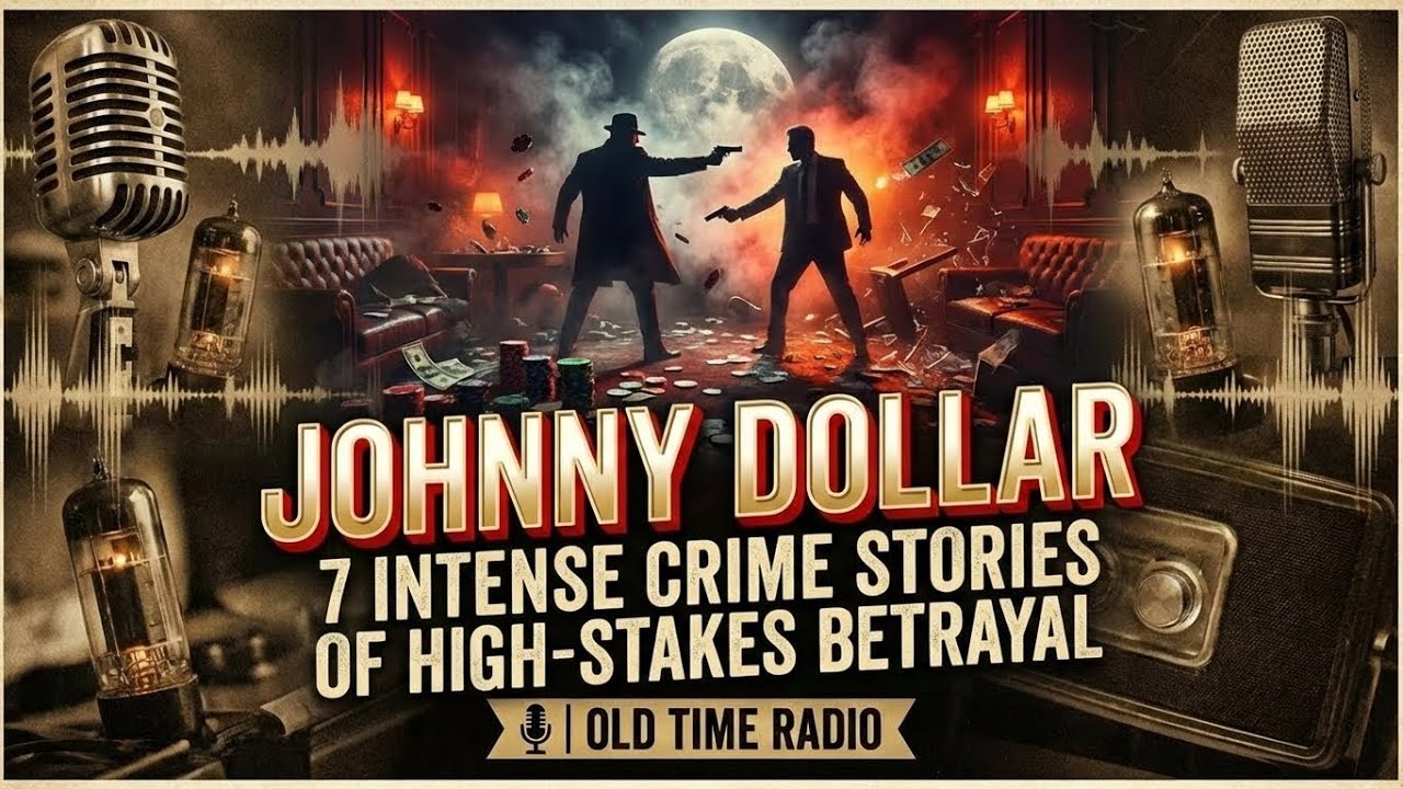 Johnny Dollar: 7 Intense Crime Stories of High-Stakes Betrayal | Old Time Radio